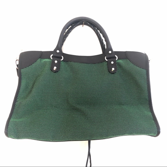 SOLD! Balenciaga Classic City Mesh Limited Edition Green - Picture 10 of 16